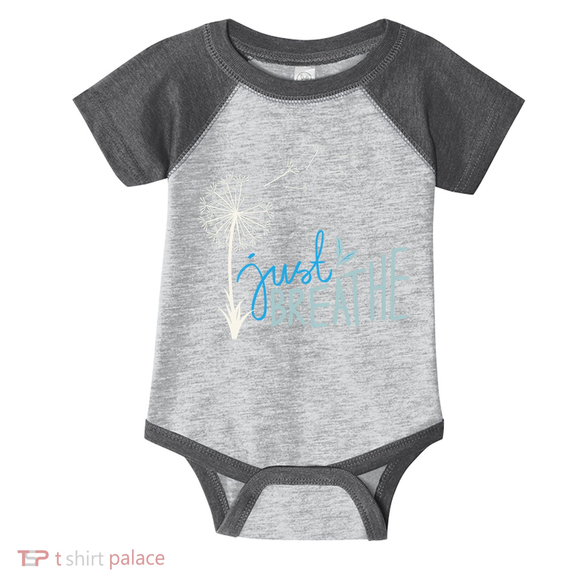 Women’S Just Breathe Relax Let Go Calm Infant Baby Jersey Bodysuit