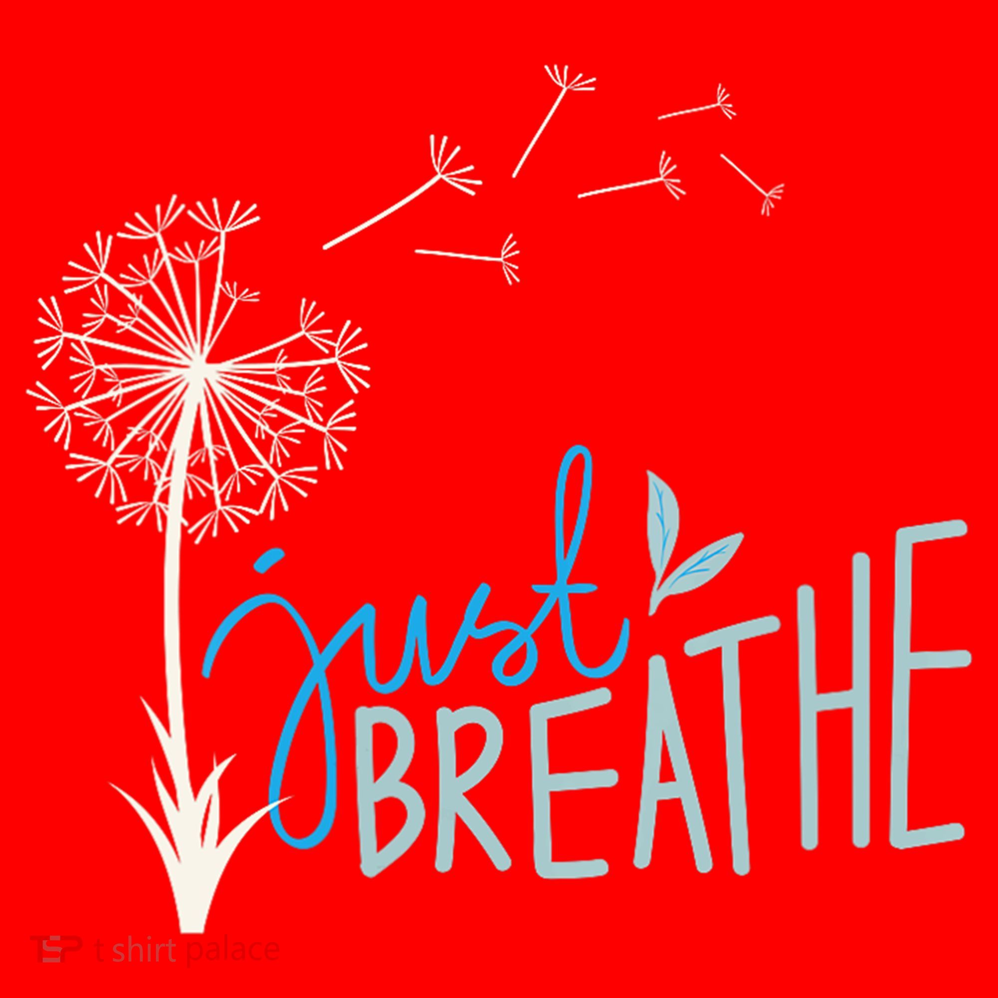 Women’S Just Breathe Relax Let Go Calm Santa Hat