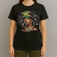 Women Jamaica Clothes Jamaica Flag T-Shirt thumb 4