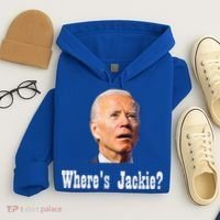 Where's Jackie? Funny AntiBiden Hoodie thumb 4