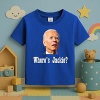 Where's Jackie? Funny AntiBiden Toddler T-Shirt thumb 3