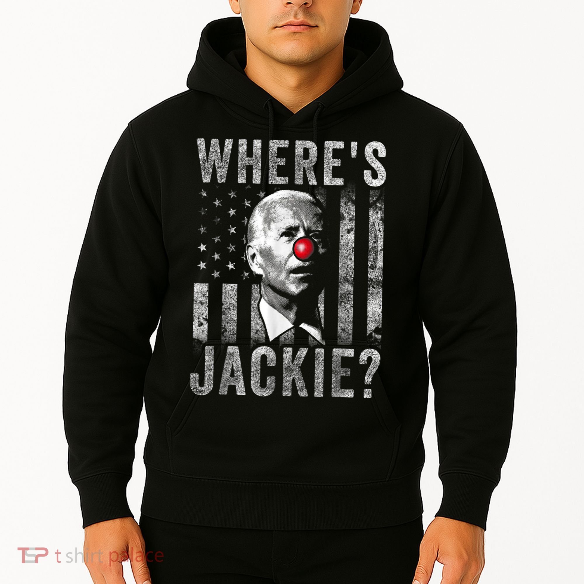 Where's Jackie Funny AntiBiden Hoodie