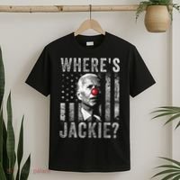 Where's Jackie Funny AntiBiden T-Shirt thumb 2