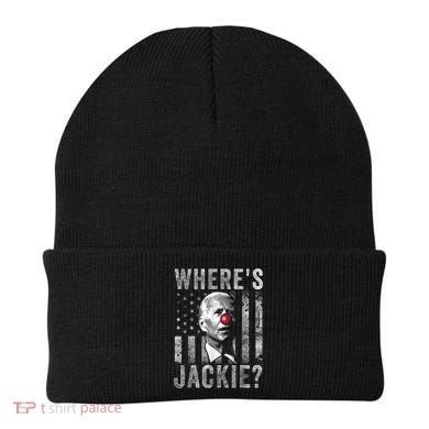 Where's Jackie Funny AntiBiden Beanie