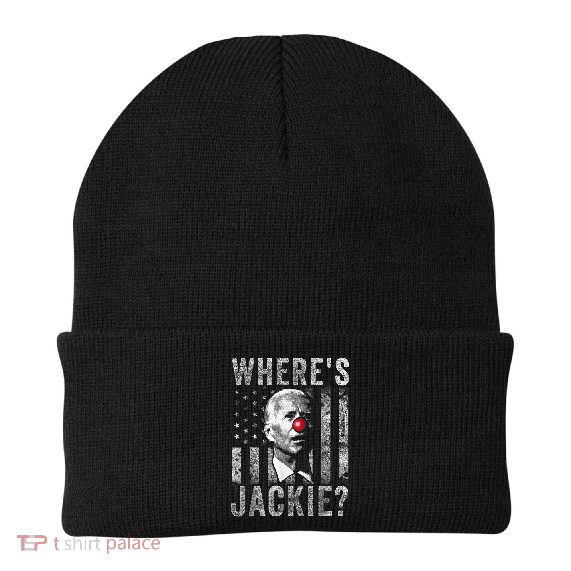 Where's Jackie Funny AntiBiden Beanie