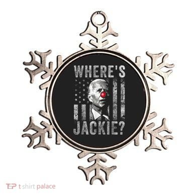 Where's Jackie Funny AntiBiden Ornament