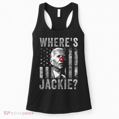 Where's Jackie Funny AntiBiden Women's Tank Top