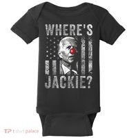 Where's Jackie Funny AntiBiden Baby Bodysuit thumb 0