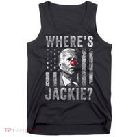 Where's Jackie Funny AntiBiden Tank Top thumb 0