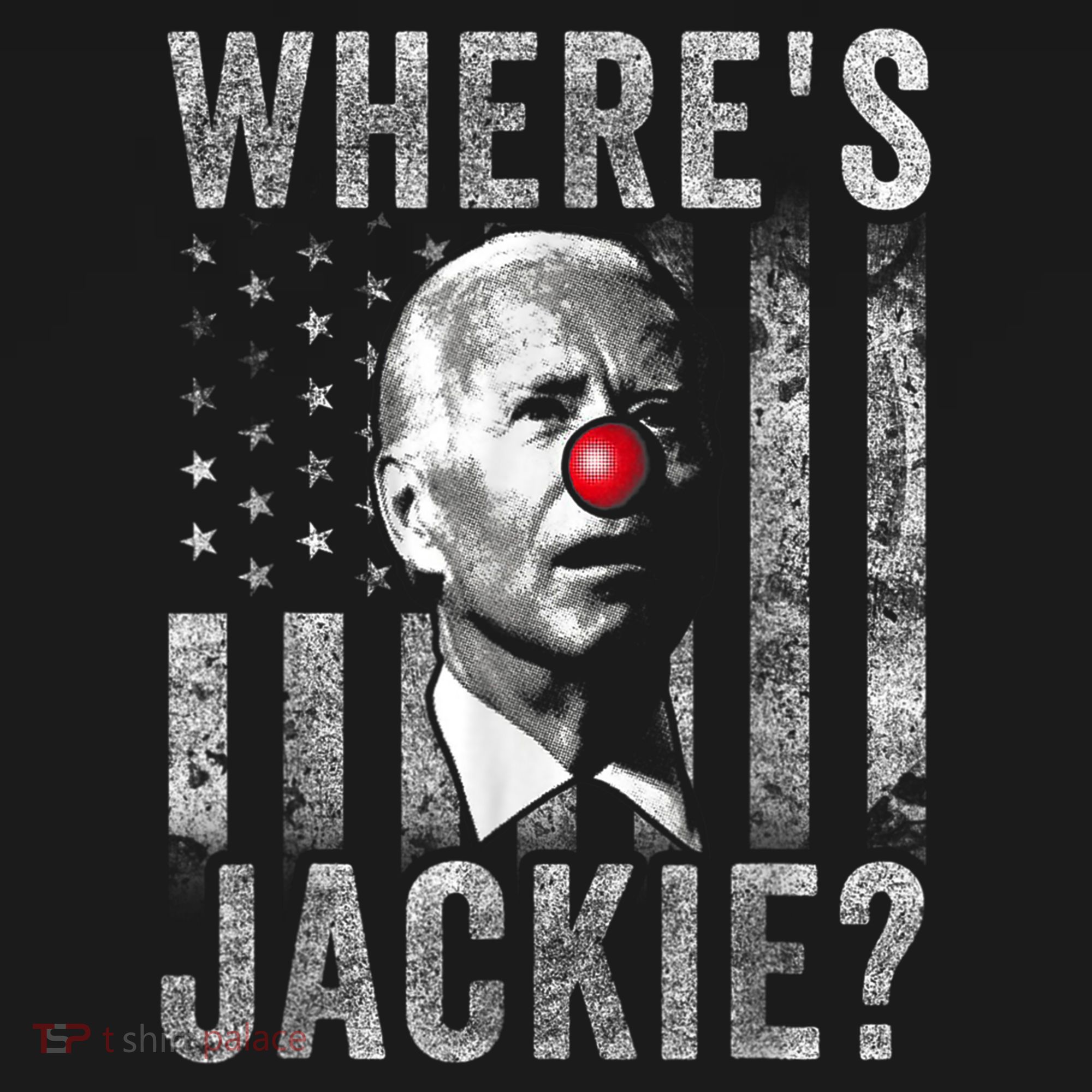 Where's Jackie Funny AntiBiden Tank Top