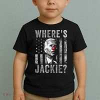 Where's Jackie Funny AntiBiden Toddler T-Shirt thumb 2