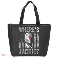 Where's Jackie Funny AntiBiden Tote Bag thumb 0