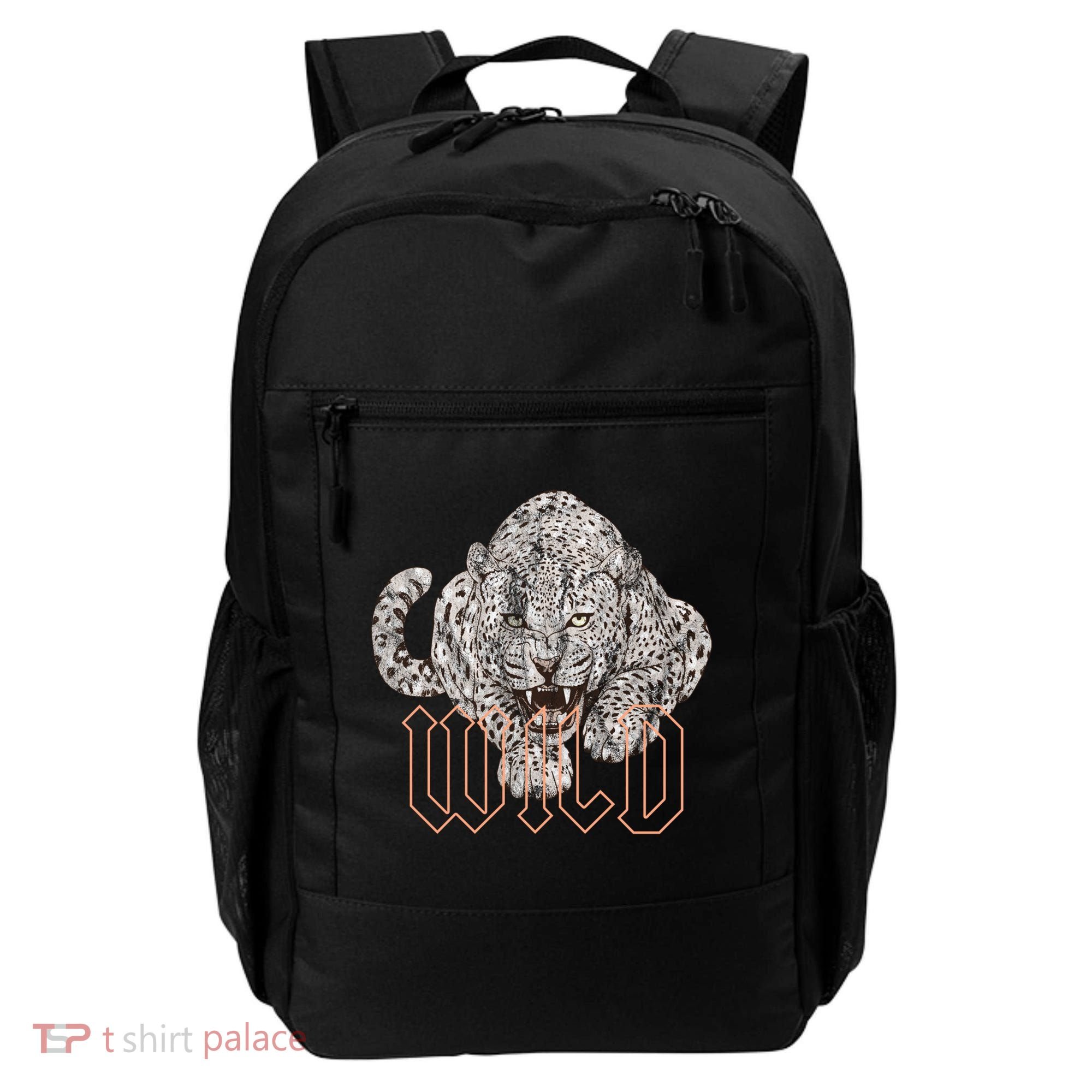 Wild Jaguar Leopard Cheetah Print Graphic Gift Backpack