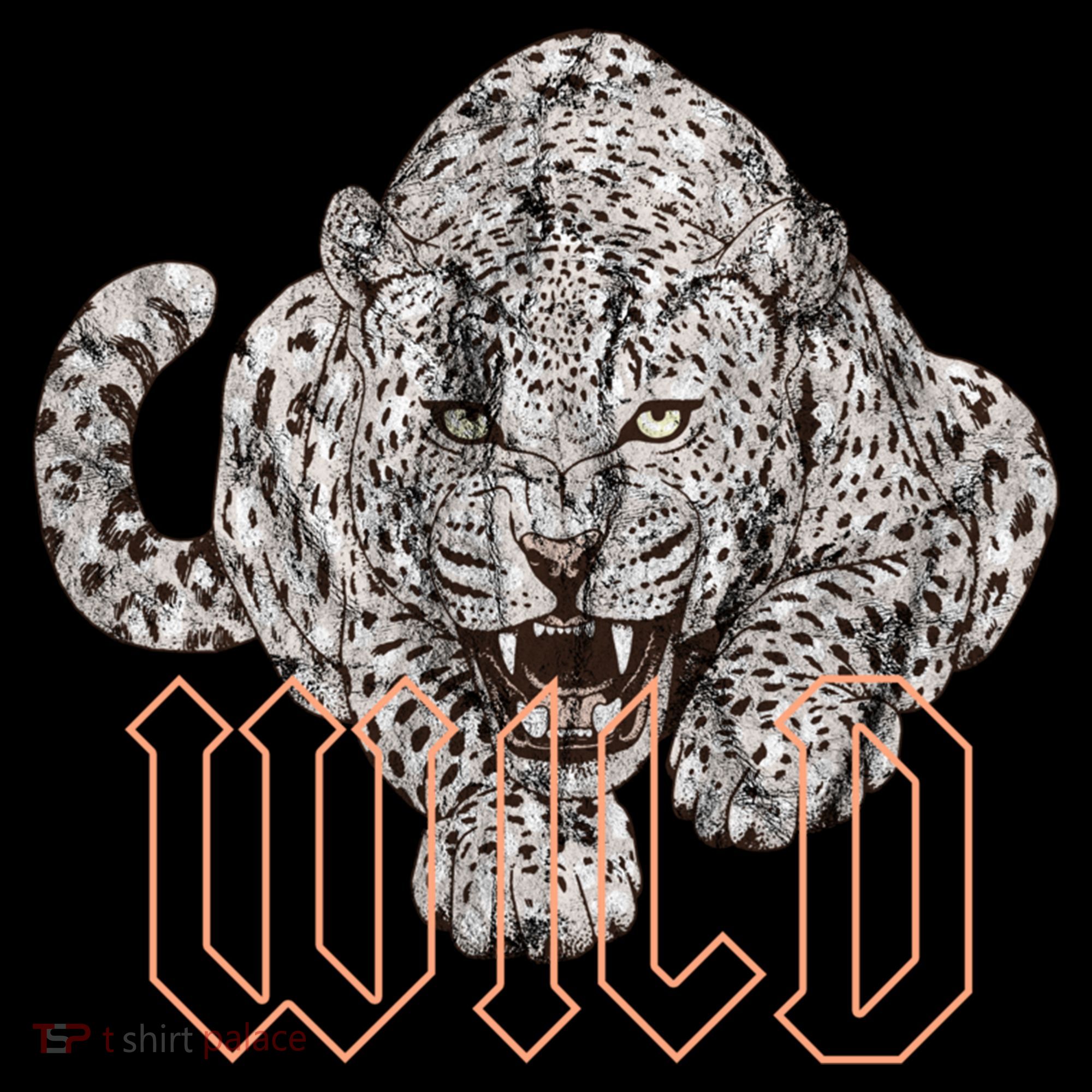 Wild Jaguar Leopard Cheetah Print Graphic Gift Women's Hoodie