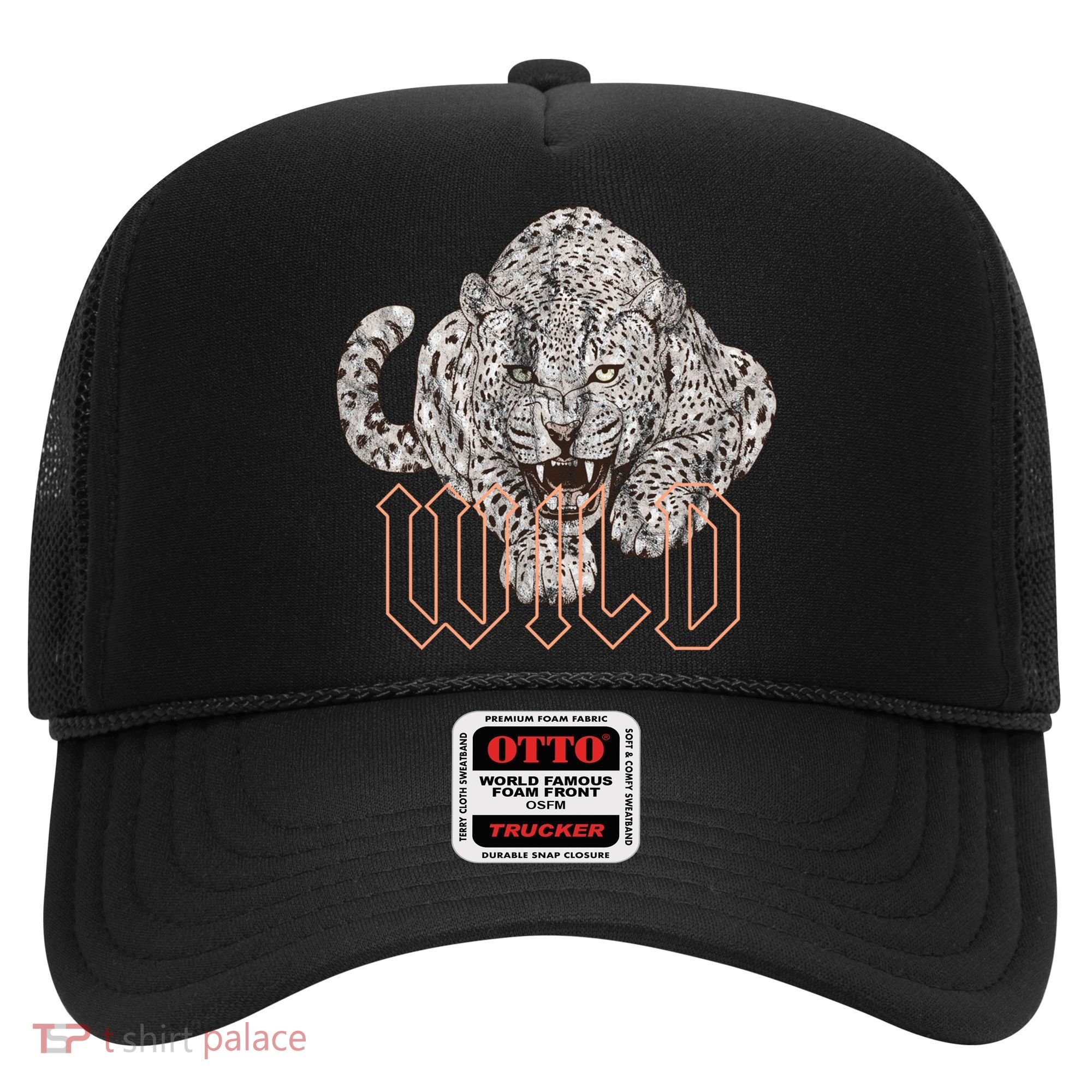 Wild Jaguar Leopard Cheetah Print Graphic Gift Hat