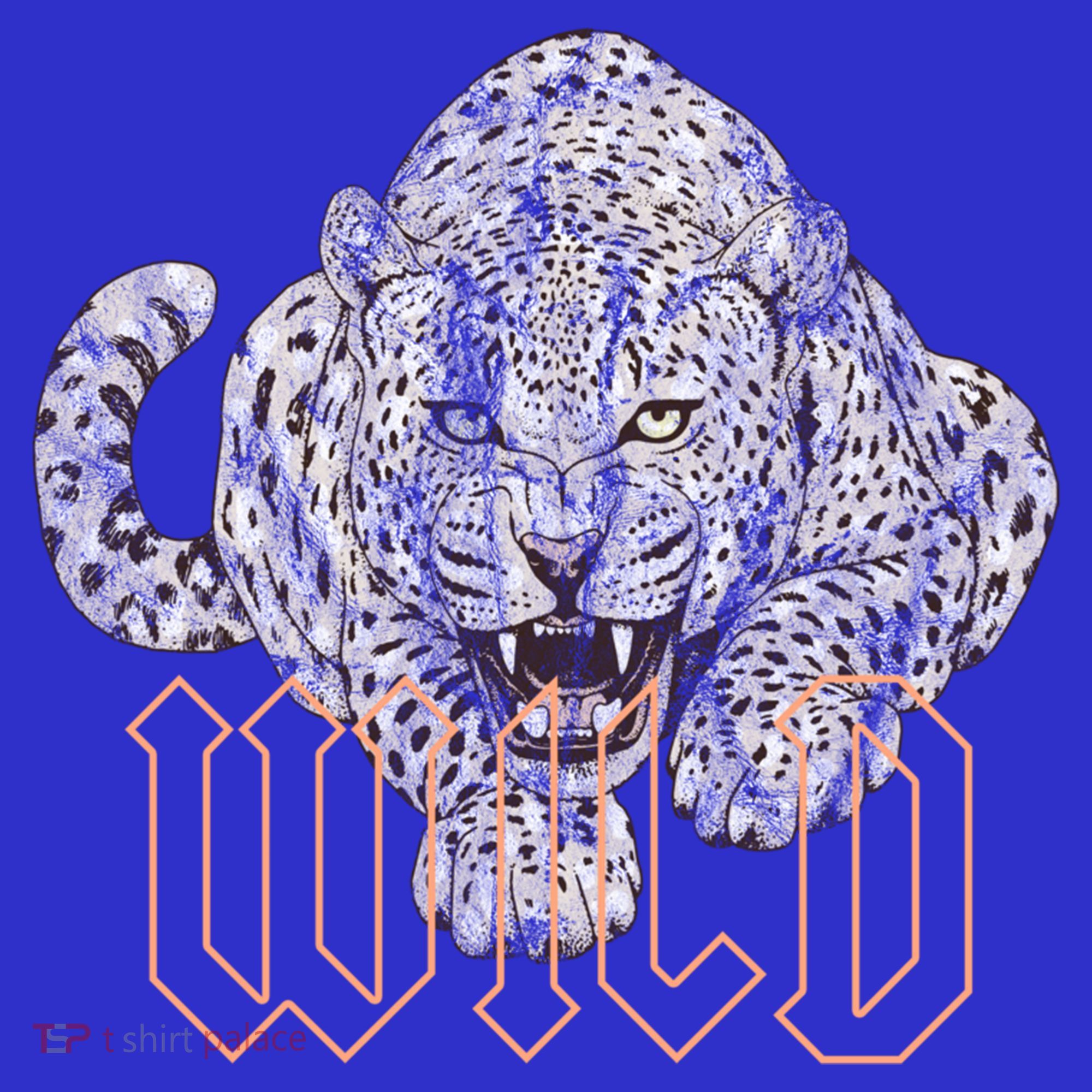 Wild Jaguar Leopard Cheetah Print Graphic Gift Hoodie