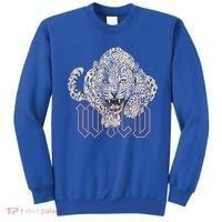 Wild Jaguar Leopard Cheetah Print Graphic Gift Sweatshirt thumb 0