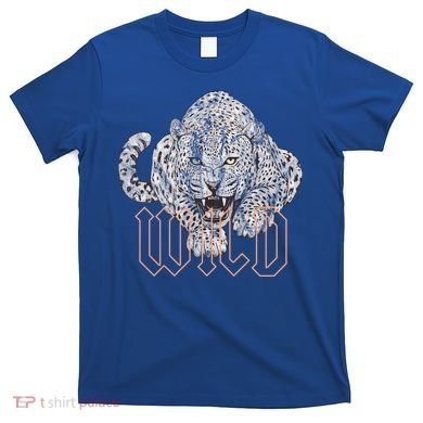 Wild Jaguar Leopard Cheetah Print Graphic Gift T-Shirt
