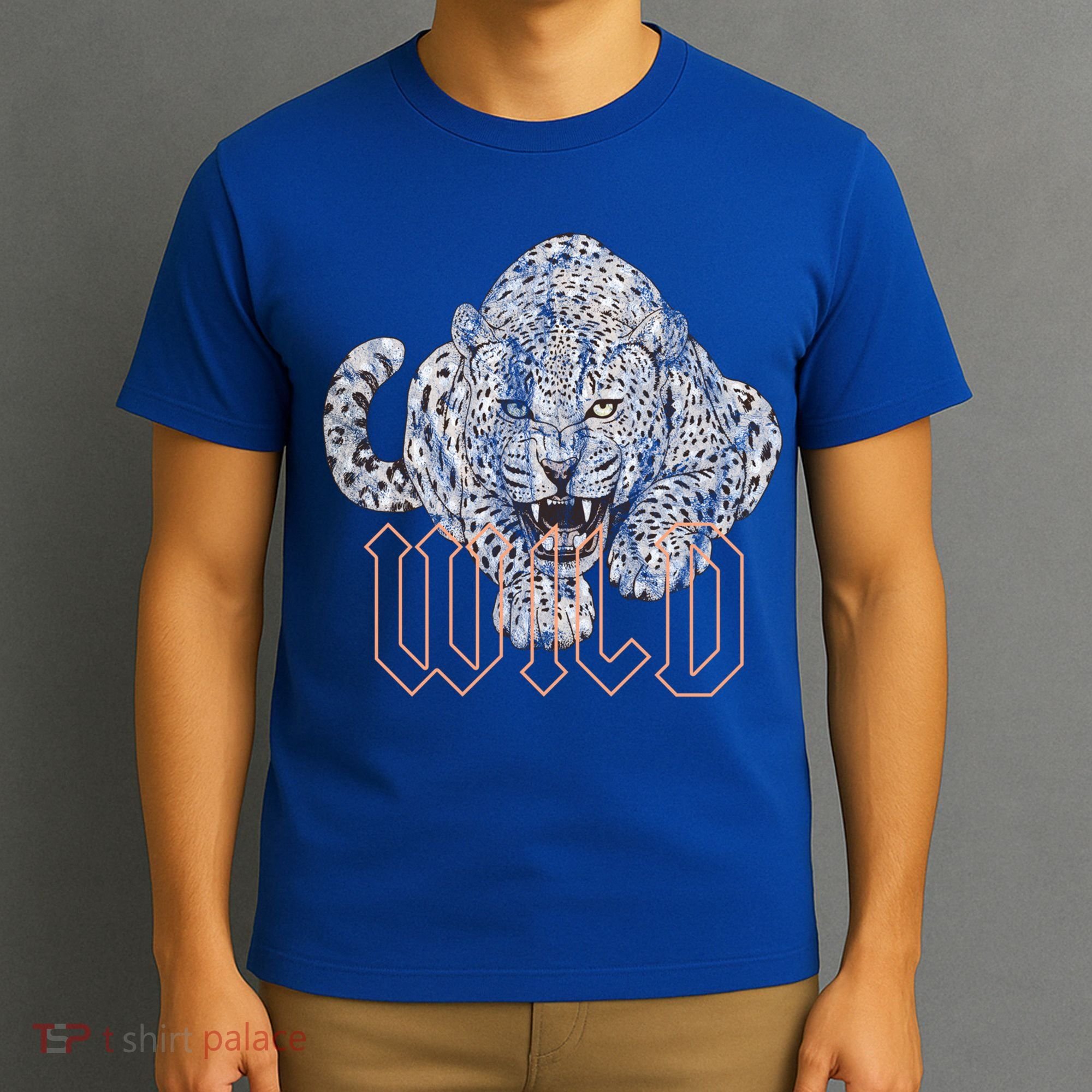Wild Jaguar Leopard Cheetah Print Graphic Gift T-Shirt