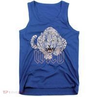Wild Jaguar Leopard Cheetah Print Graphic Gift Tank Top thumb 0