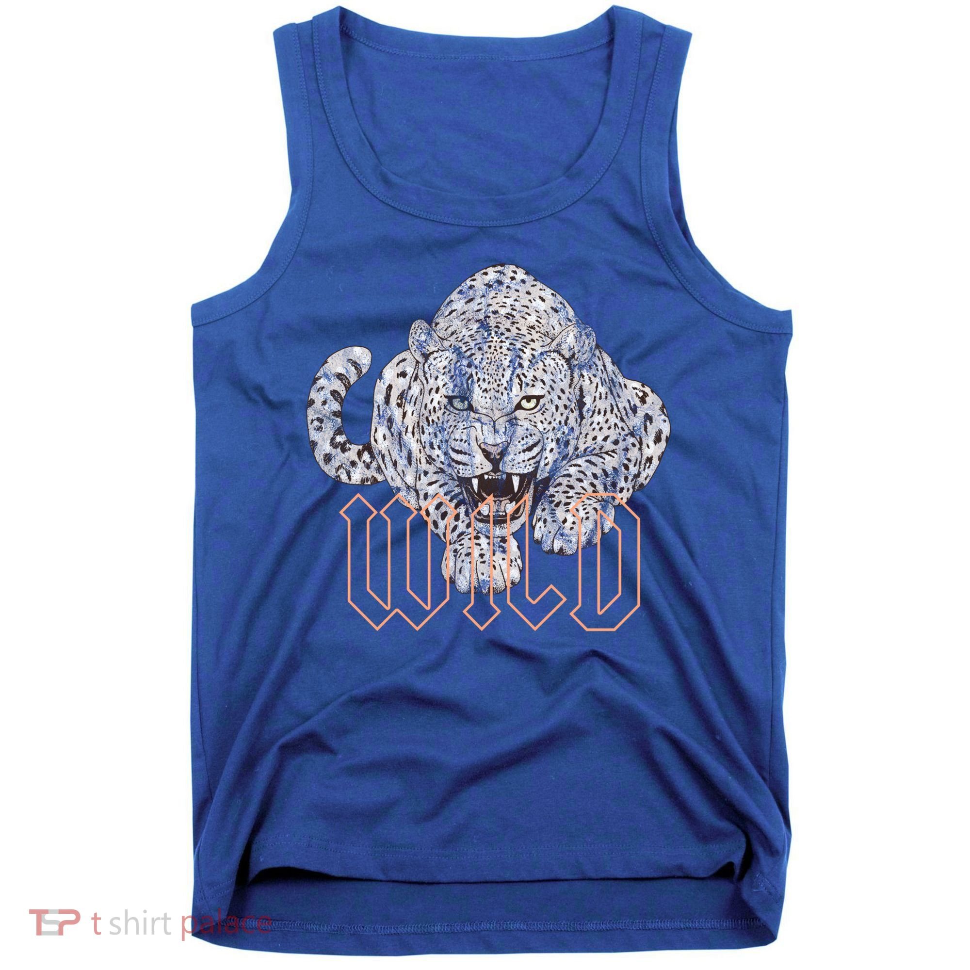 Wild Jaguar Leopard Cheetah Print Graphic Gift Tank Top