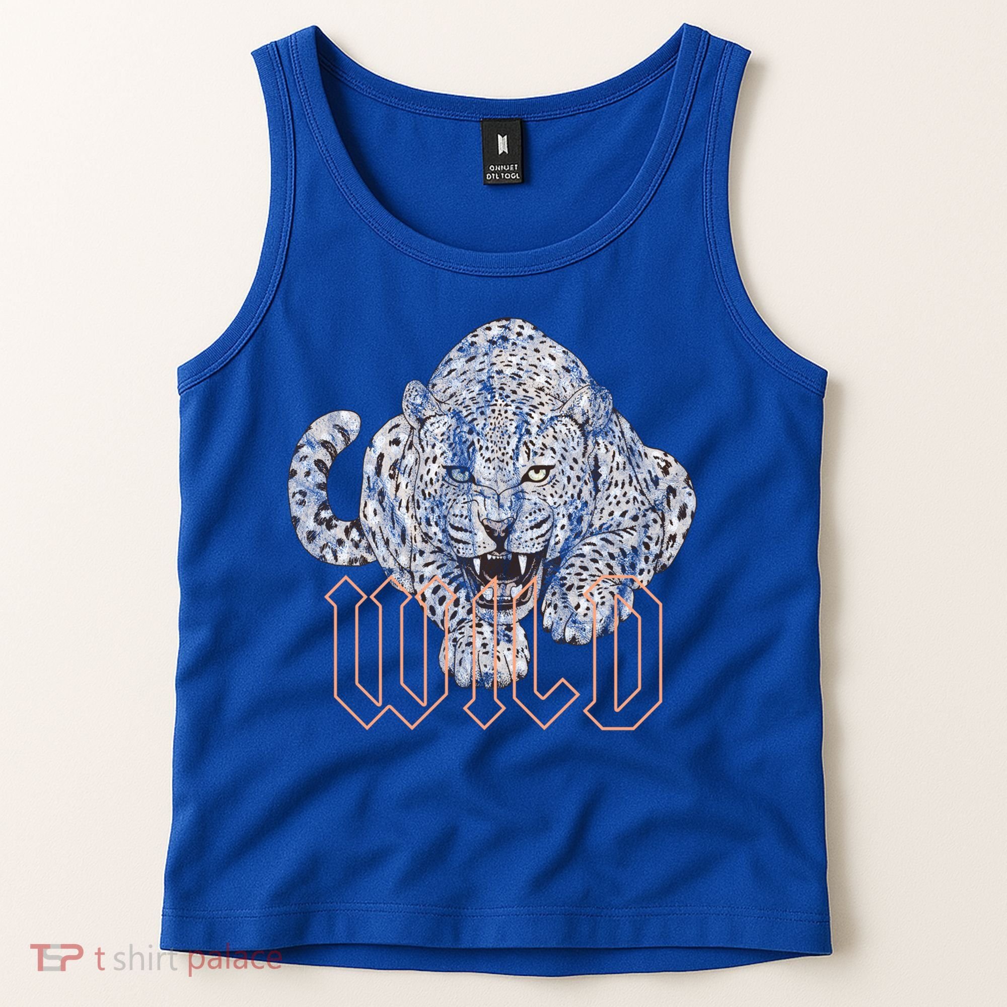 Wild Jaguar Leopard Cheetah Print Graphic Gift Tank Top