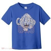 Wild Jaguar Leopard Cheetah Print Graphic Gift Toddler T-Shirt thumb 0