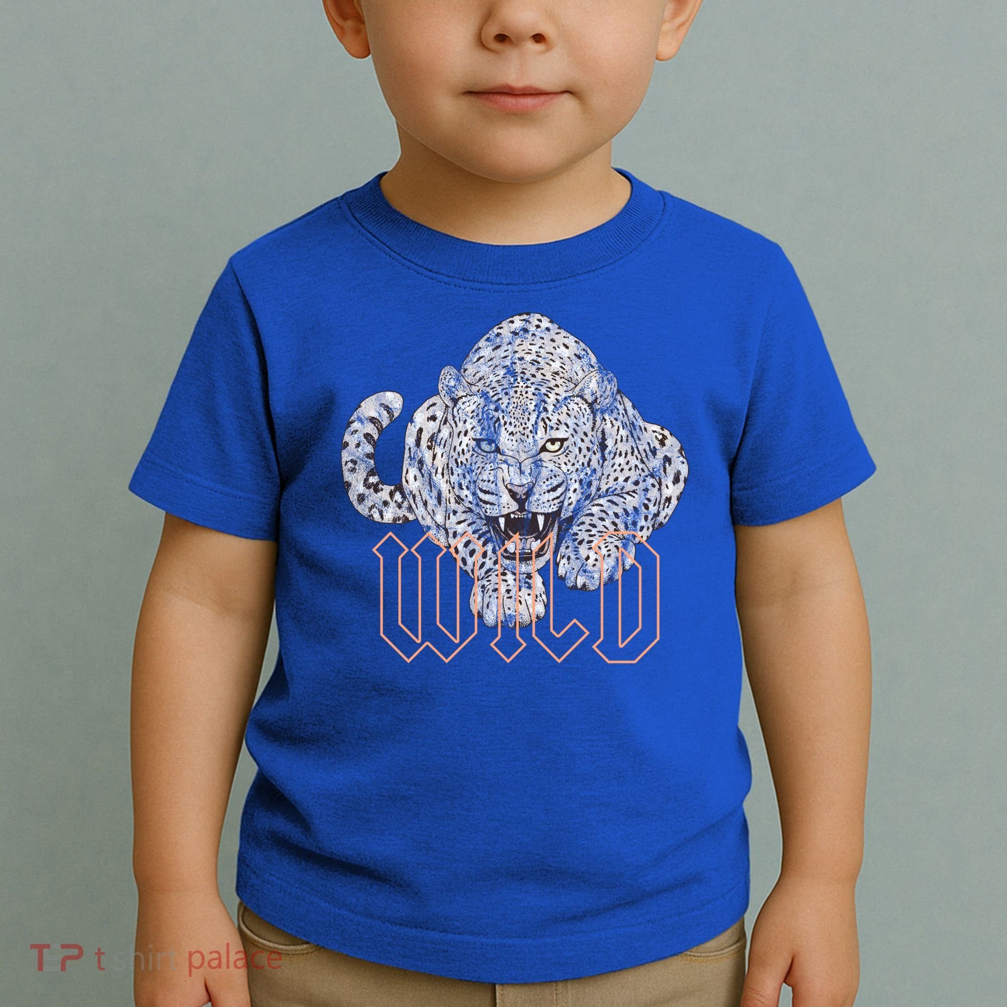 Wild Jaguar Leopard Cheetah Print Graphic Gift Toddler T-Shirt