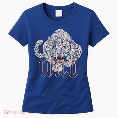 Wild Jaguar Leopard Cheetah Print Graphic Gift Women's T-Shirt