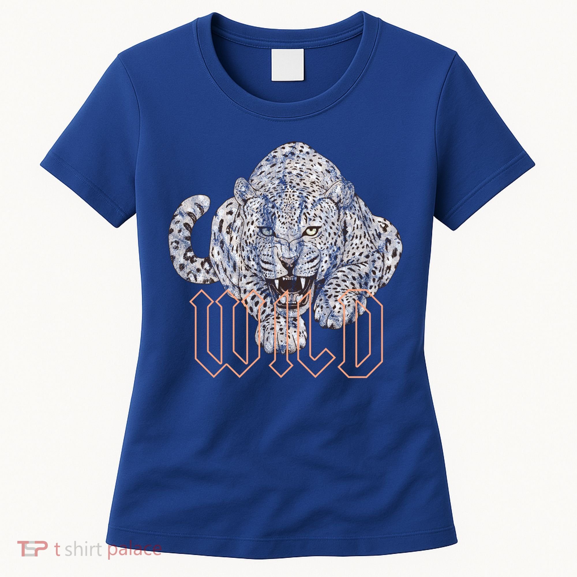 Wild Jaguar Leopard Cheetah Print Graphic Gift Women's T-Shirt