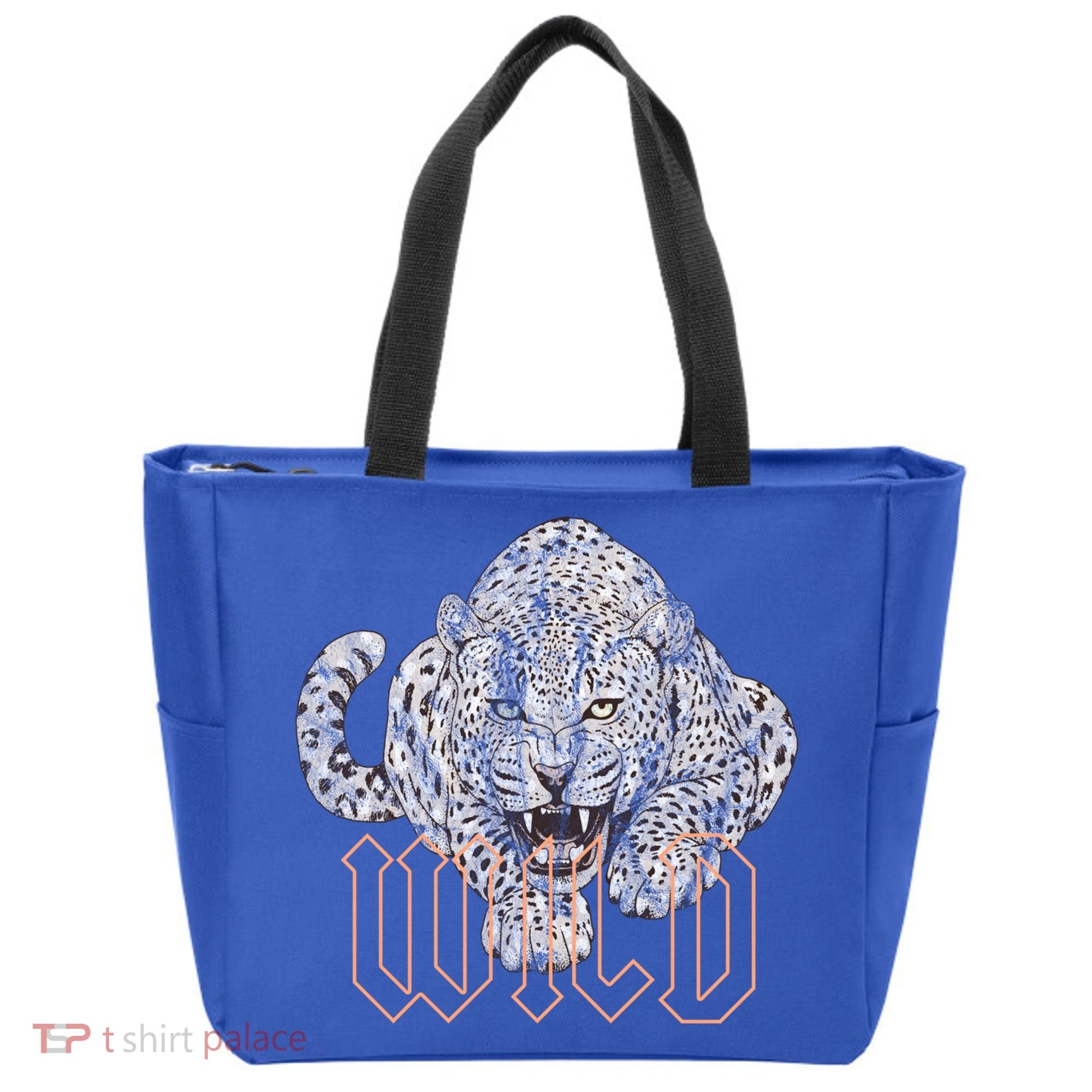 Wild Jaguar Leopard Cheetah Print Graphic Gift Tote Bag