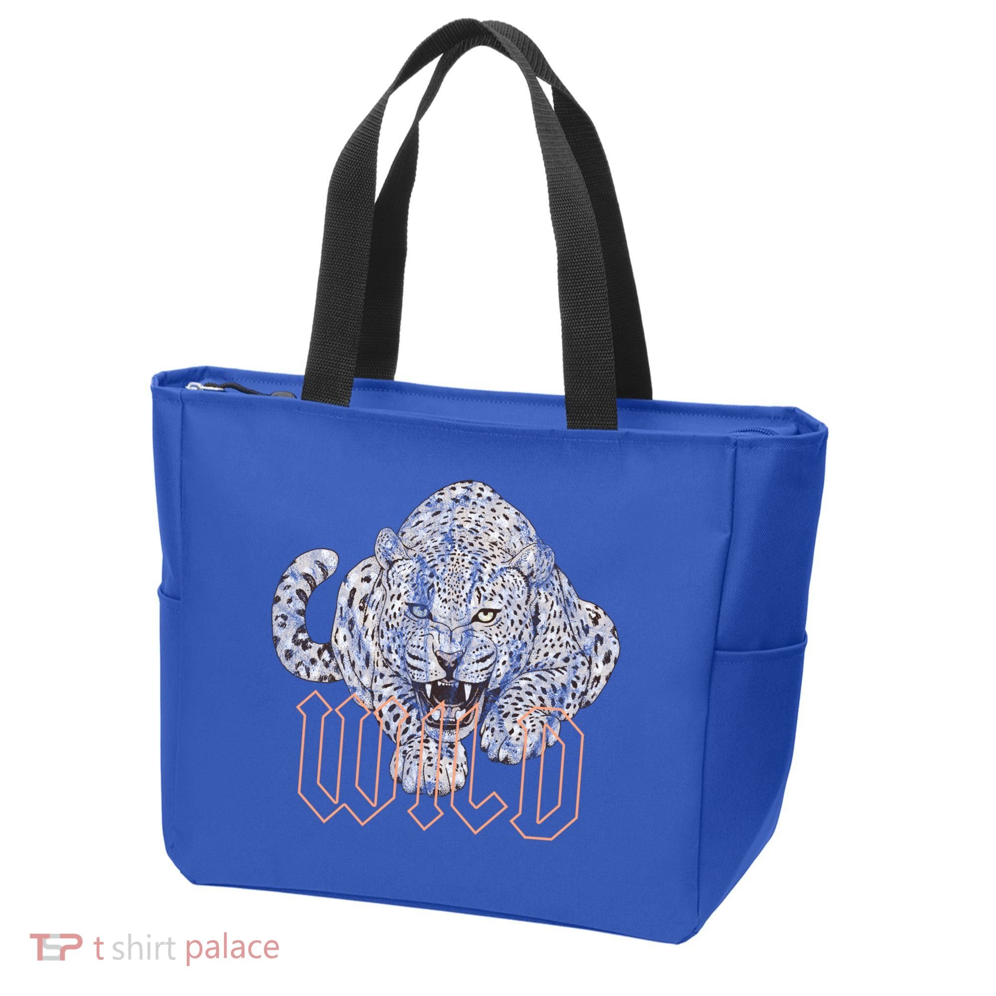 Wild Jaguar Leopard Cheetah Print Graphic Gift Tote Bag
