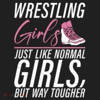 Wrestling Just Like Normal But Way Tougher Gift Beanie thumb 2