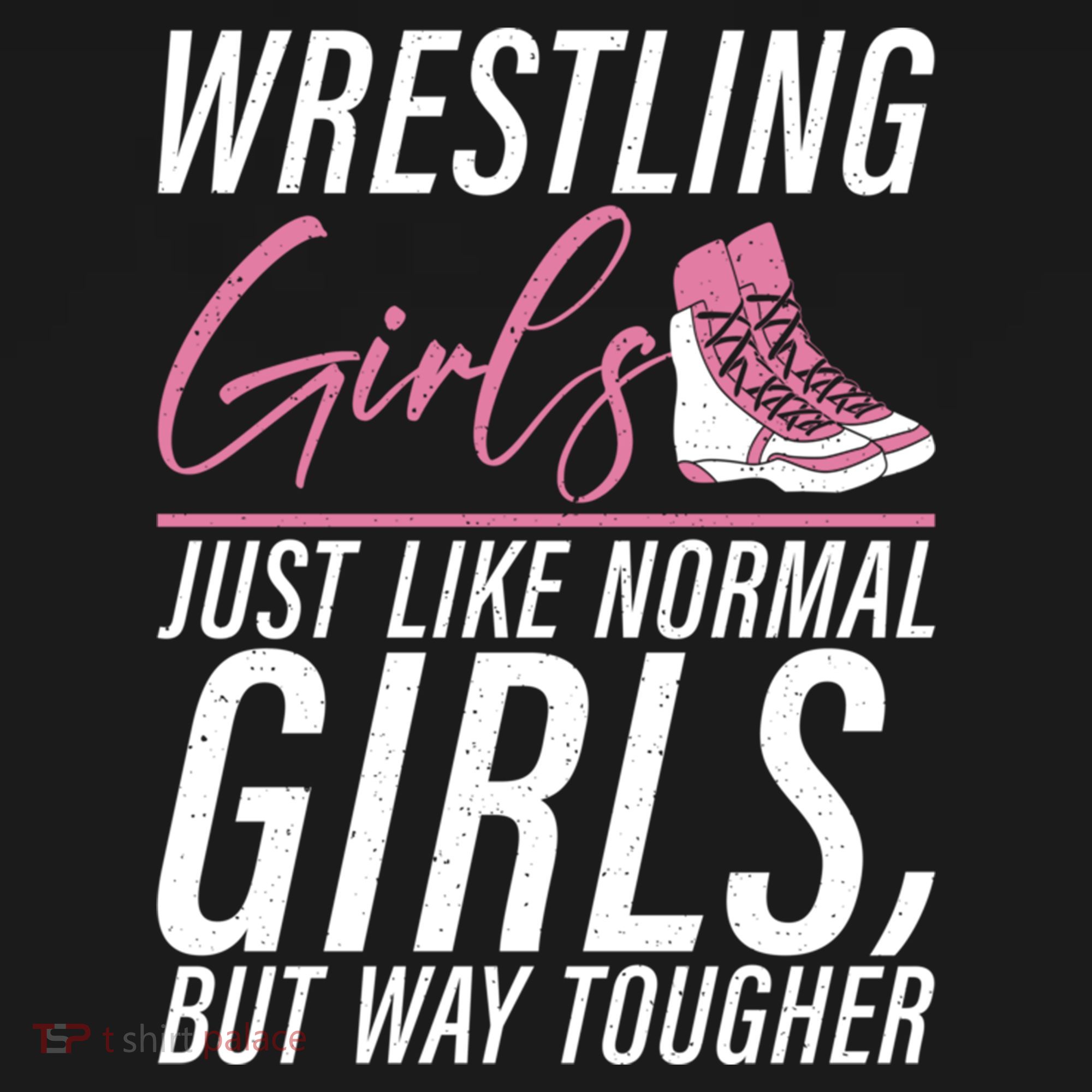 Wrestling Just Like Normal But Way Tougher Gift Women's Hoodie