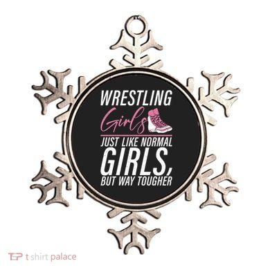 Wrestling Just Like Normal But Way Tougher Gift Ornament