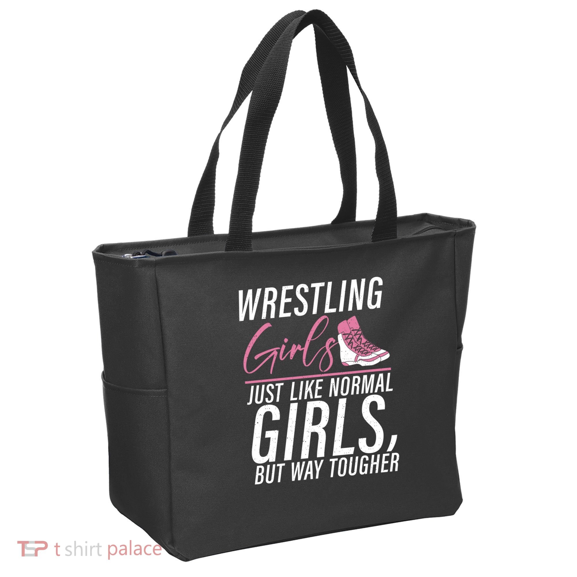 Wrestling Just Like Normal But Way Tougher Gift Tote Bag
