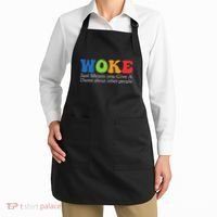 Woke Just Means You Give A Damn About Other People Apron thumb 2