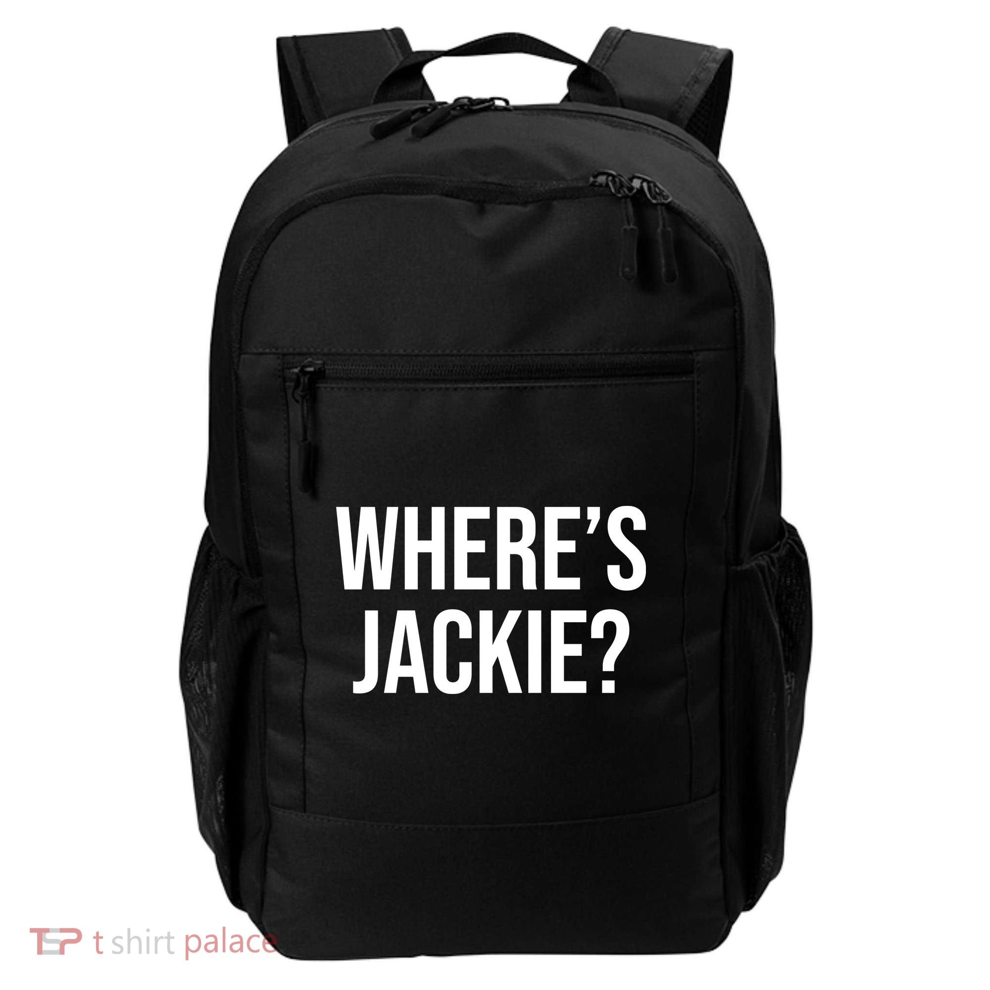 Where's Jackie Meme Backpack
