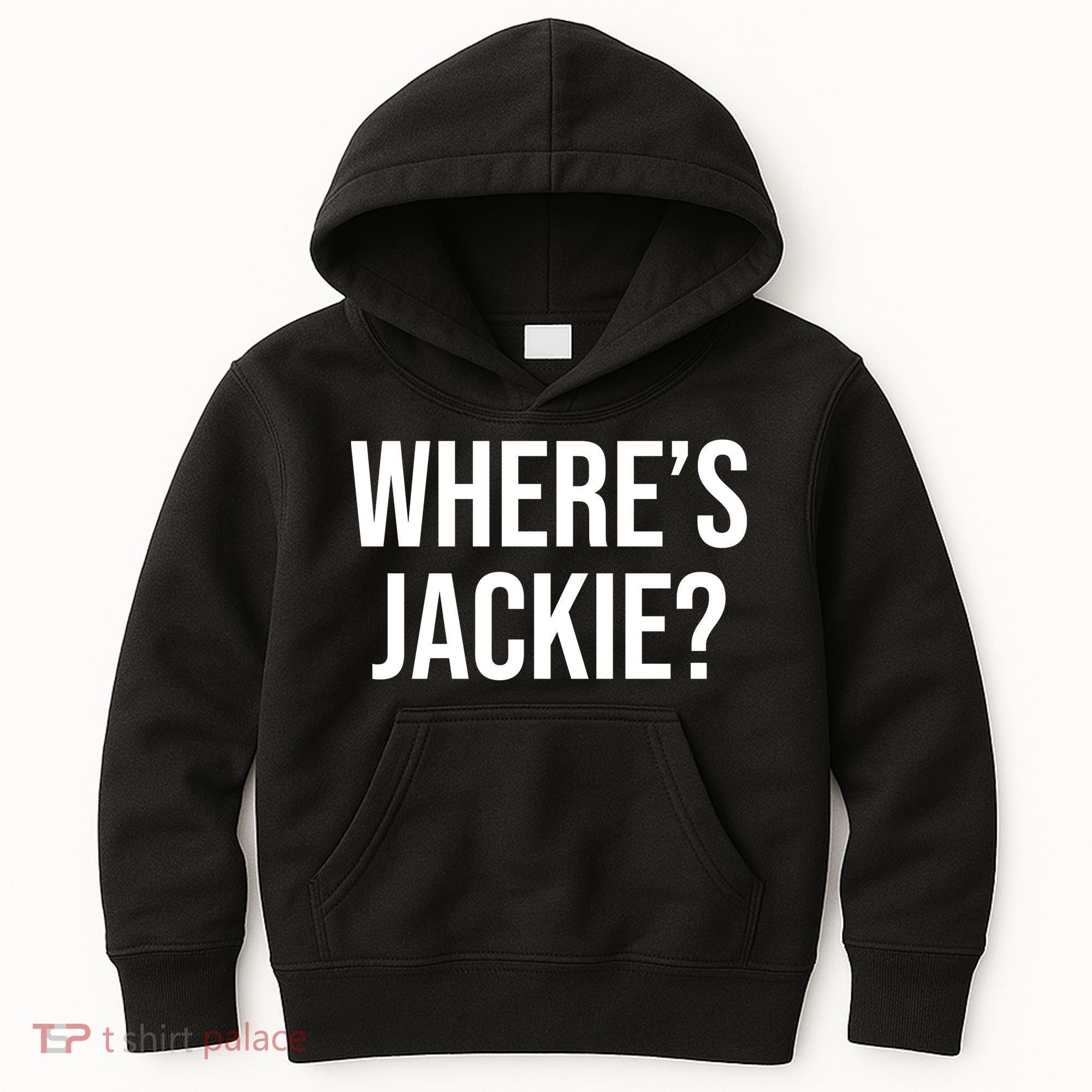 Where's Jackie Meme Kids Hoodie