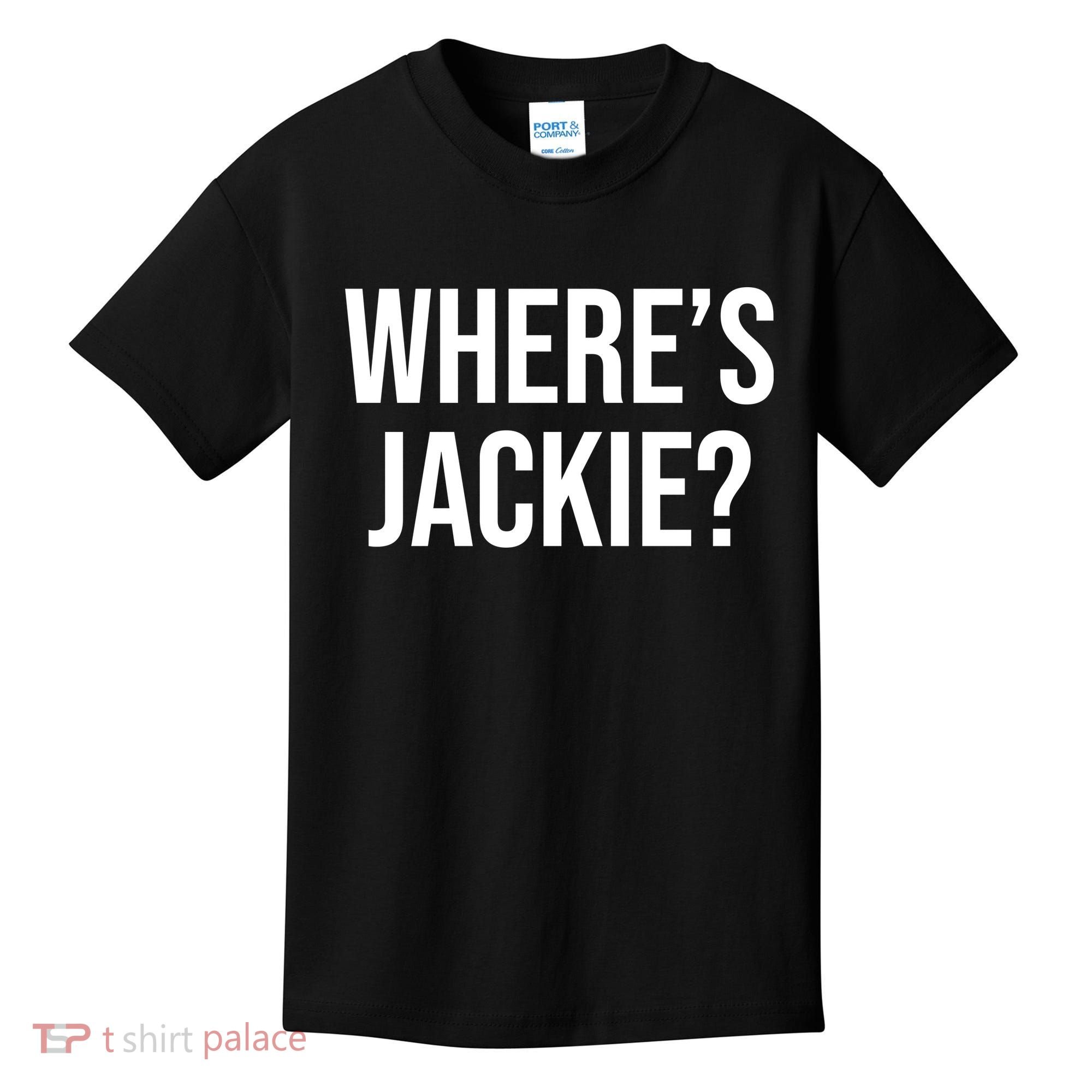 Where's Jackie Meme Kids T-Shirt