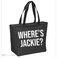 Where's Jackie Meme Tote Bag thumb 2