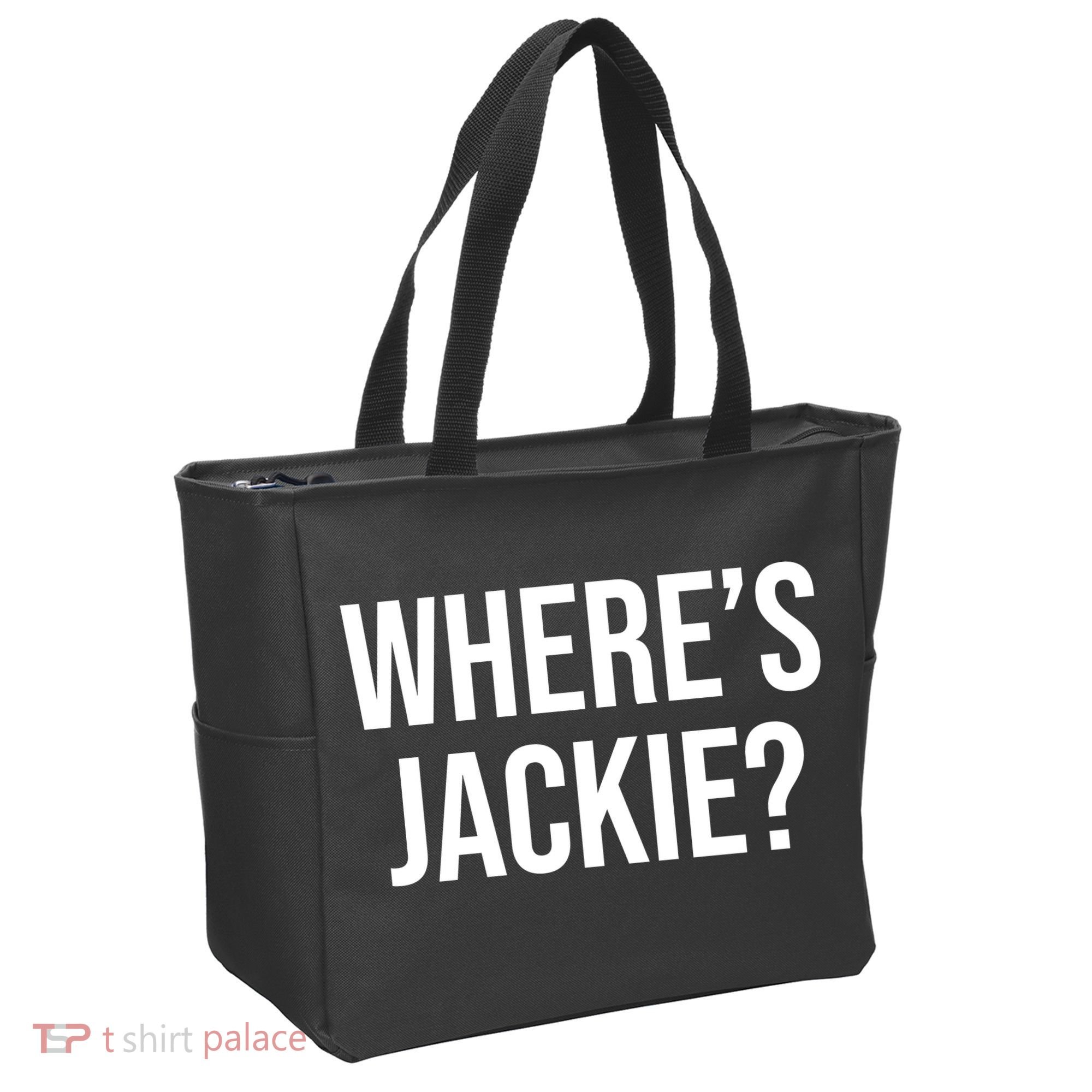 Where's Jackie Meme Tote Bag