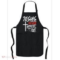 Wrestling Jesus Never Tapped Out Christian Wrestle Apron thumb 0