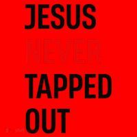 Wrestling Jesus Never Tapped Out Christian Wrestle Santa Hat thumb 1