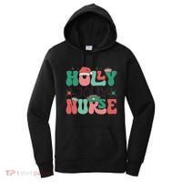 Wolly Jolly Nurse Holiday Graphic Women's Hoodie thumb 0