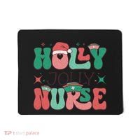 Wolly Jolly Nurse Holiday Graphic Mousepad thumb 0