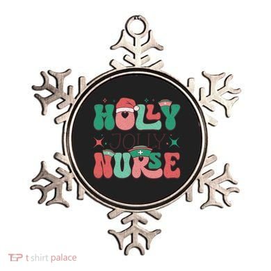 Wolly Jolly Nurse Holiday Graphic Ornament