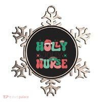 Wolly Jolly Nurse Holiday Graphic Ornament thumb 0
