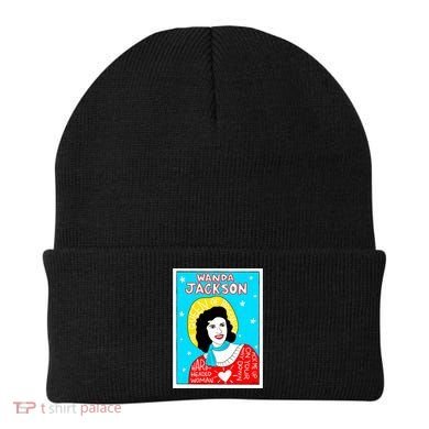 Wanda Jackson Rockabilly Folk Art Beanie