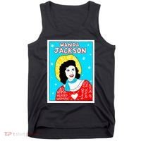 Wanda Jackson Rockabilly Folk Art Tank Top thumb 0